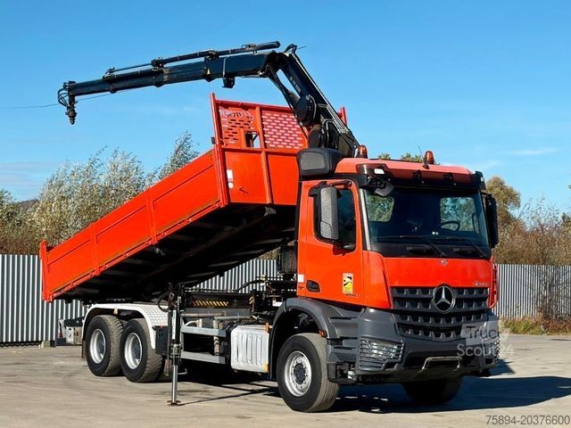 Γερανός τοποθετημένος σε φορτηγό MERCEDES-BENZ AROCS 2640 *HIAB 144 BS - 3/FUNK  + * 6x4