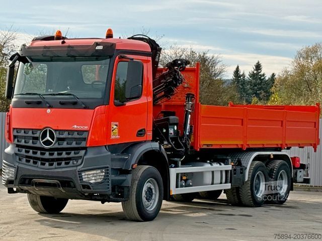 Γερανός τοποθετημένος σε φορτηγό MERCEDES-BENZ AROCS 2640 *HIAB 144 BS - 3/FUNK  + * 6x4