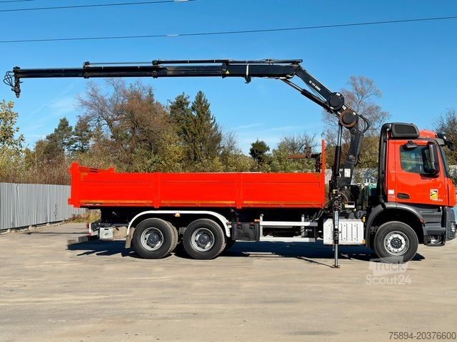 Γερανός τοποθετημένος σε φορτηγό MERCEDES-BENZ AROCS 2640 *HIAB 144 BS - 3/FUNK  + * 6x4