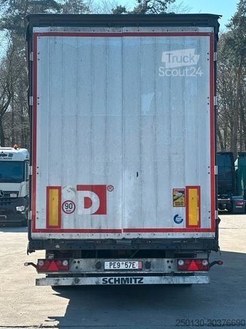 Open oplegger met zeil SCHMITZ CARGOBULL Coil Edscha Verdeck Jumbo Auflieger