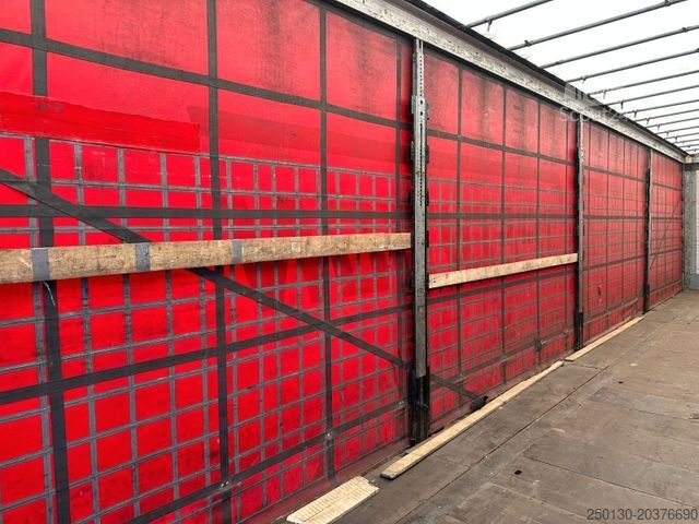 Open oplegger met zeil SCHMITZ CARGOBULL Coil Edscha Verdeck Jumbo Auflieger
