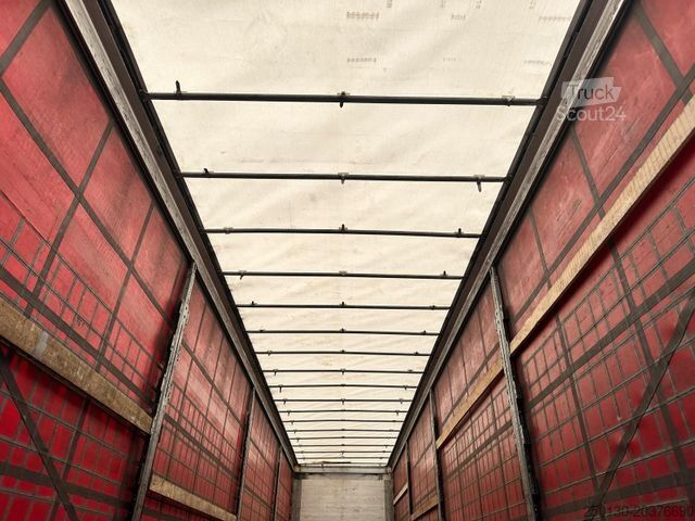 Open oplegger met zeil SCHMITZ CARGOBULL Coil Edscha Verdeck Jumbo Auflieger