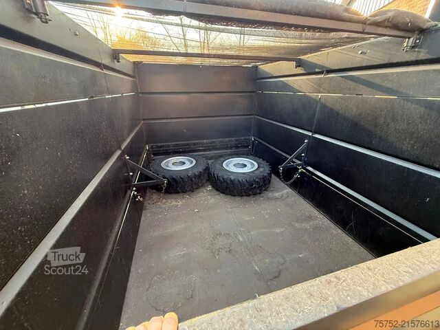 Benne à 3 côtés MAN 10.163 4x4 63.042KM!! PTO/Hydraulic voor+achter...