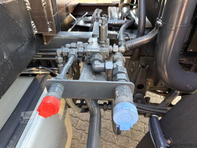 Benne à 3 côtés MAN 10.163 4x4 63.042KM!! PTO/Hydraulic voor+achter...