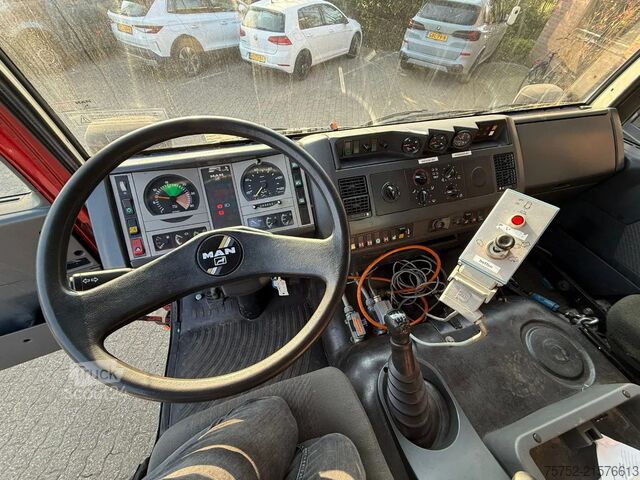 Benne à 3 côtés MAN 10.163 4x4 63.042KM!! PTO/Hydraulic voor+achter...