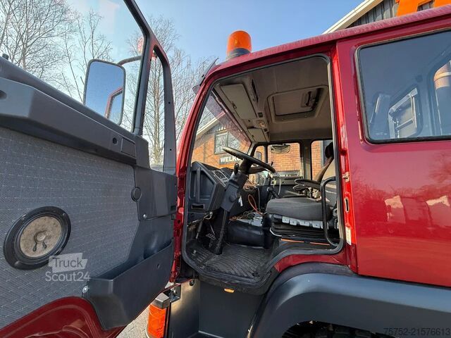 3 taraflı damper MAN 10.163 4x4 63.042KM!! PTO/Hydraulic voor+achter...