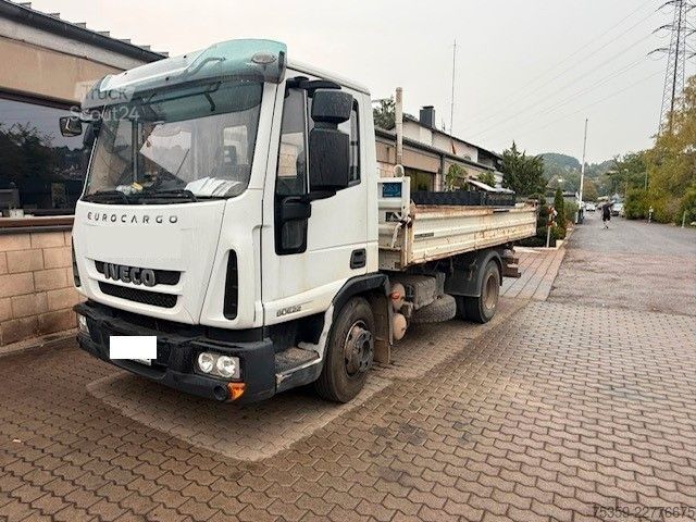 Trevägs tippbil IVECO Eurocargo, 3 SKipper, offener Kasten