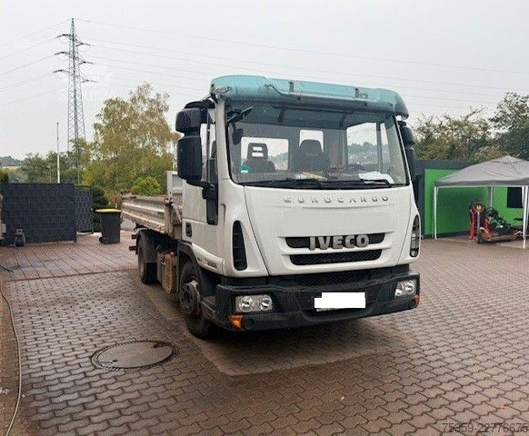Trevägs tippbil IVECO Eurocargo, 3 SKipper, offener Kasten