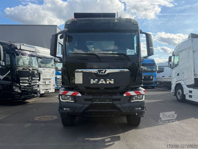 Camion ribaltabile trilaterale MAN TGS 35.480 8x4 BB, Meiller m. Bordmatik, Kamera