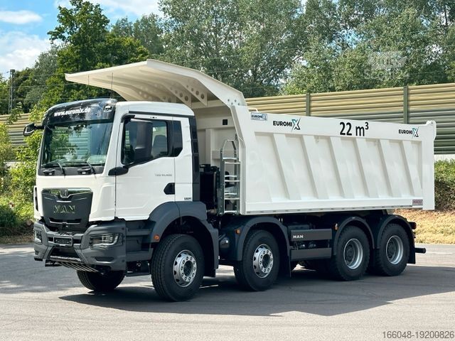 Altro MAN TGS 41.400 8x4 / EUROMIX MTP 22m³/ Eckige Mulde