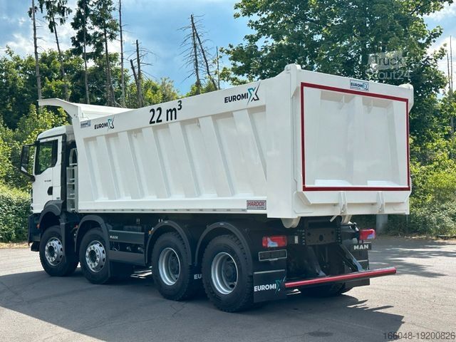 Altro MAN TGS 41.400 8x4 / EUROMIX MTP 22m³/ Eckige Mulde