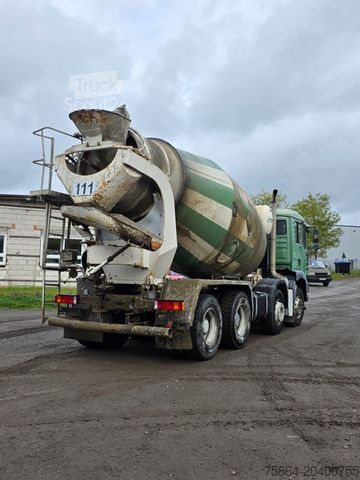 Автобетонозмішувач MAN 35.390 , 8x4 , Stetter