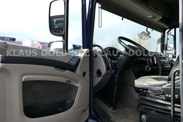 Camion plateau avec bâche DAF XF 105.410 Pritsche Plane Retarder 2-XL-Tank EU5