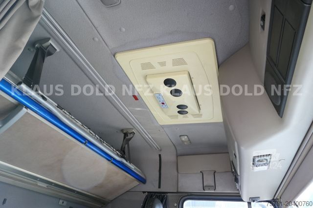 Camion plateau avec bâche DAF XF 105.410 Pritsche Plane Retarder 2-XL-Tank EU5