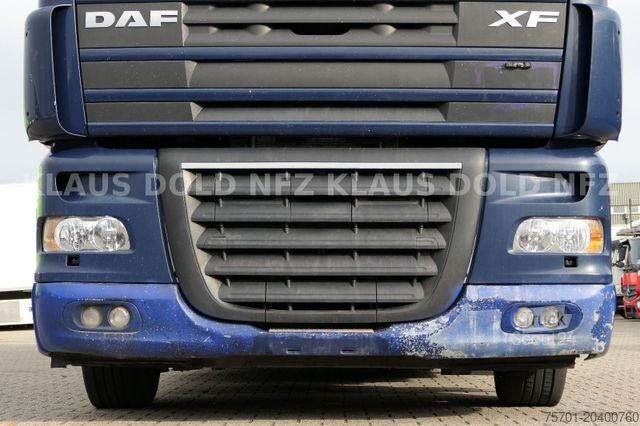Camion plateau avec bâche DAF XF 105.410 Pritsche Plane Retarder 2-XL-Tank EU5
