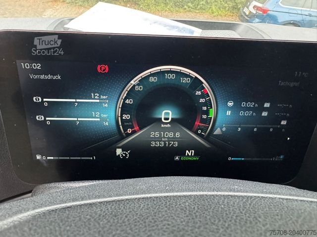 Gėrimų sunkvežimis MERCEDES-BENZ 2548 Actros*7,7 m Schwenkwand*LBW*Lift/Lenk*Ret.