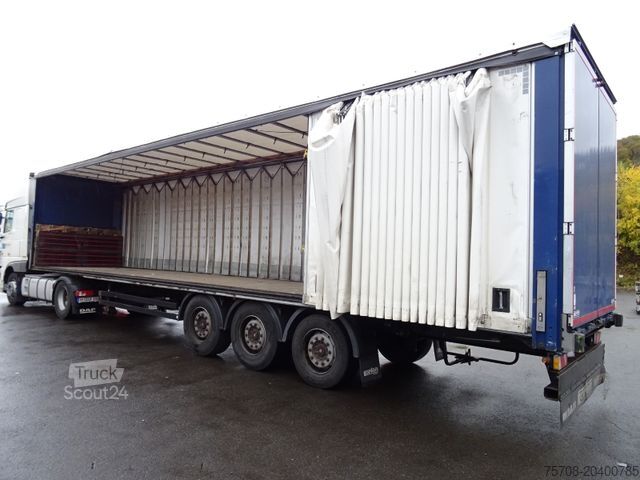 Open oplegger met zeil ORTEN SafeServer*Liftachse*SAF*zertifiziert*Edscha