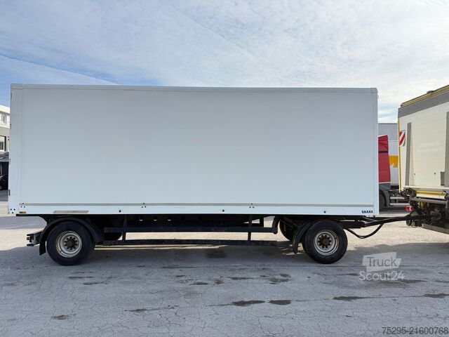 Vehicul comercial SAXAS 2 Achs Koffer Drehschemel 1. Hand trocken dicht