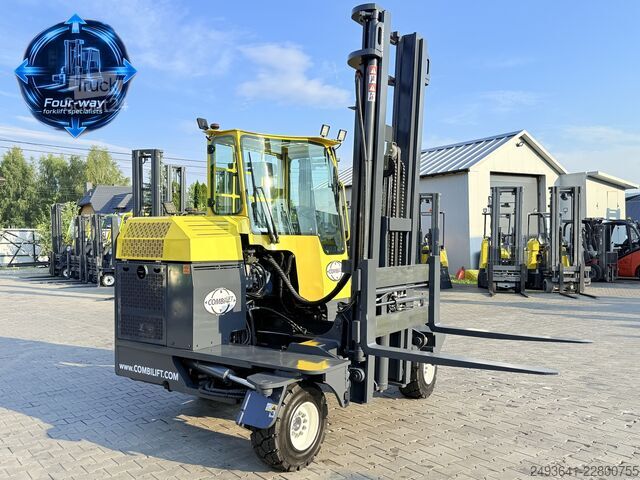 четирипосочен мотокар Combilift C3000XL GAS DUPLEX 4550 FORK POSITIONER