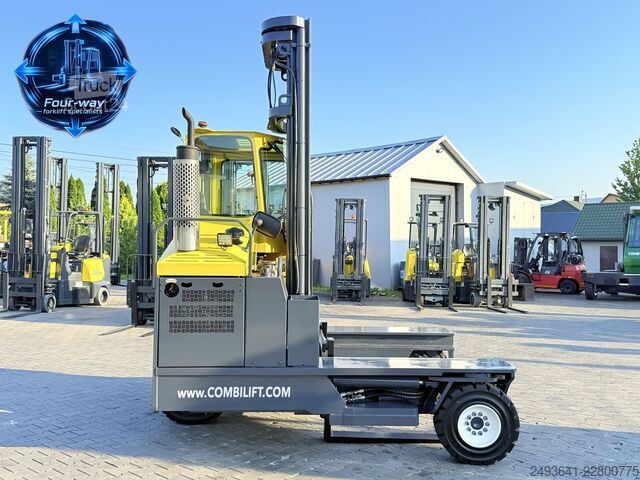 четирипосочен мотокар Combilift C5000XL GAS TRIPLEX 6920 FREE-LIFT CABIN