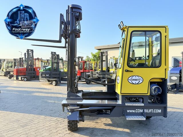 четирипосочен мотокар Combilift C5000XL GAS TRIPLEX 6920 FREE-LIFT CABIN
