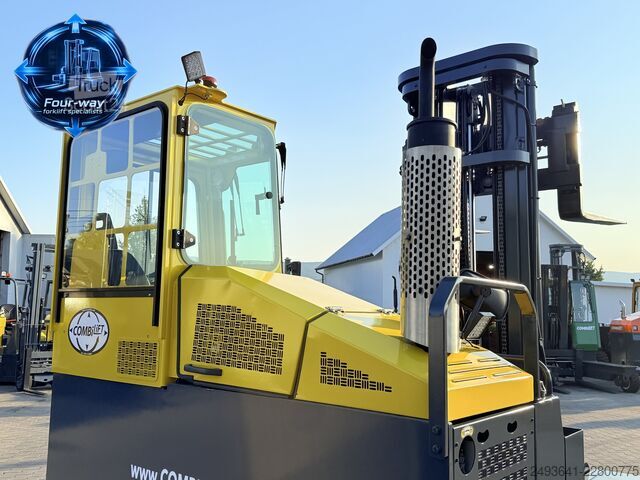 четирипосочен мотокар Combilift C5000XL GAS TRIPLEX 6920 FREE-LIFT CABIN