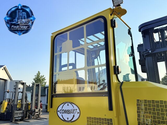 четирипосочен мотокар Combilift C5000XL GAS TRIPLEX 6920 FREE-LIFT CABIN