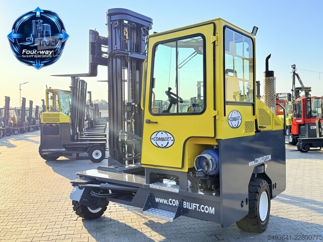 четирипосочен мотокар Combilift C5000XL GAS TRIPLEX 6920 FREE-LIFT CABIN