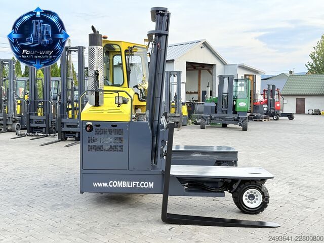 Wózek widłowy czterokierunkowy Combilift C4800 GAS DUPLEX 4040MM FREE-LIFT
