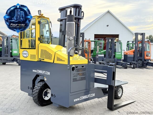 Wózek widłowy czterokierunkowy Combilift C4800 GAS DUPLEX 4040MM FREE-LIFT