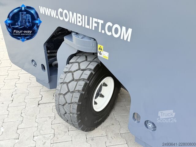 Wózek widłowy czterokierunkowy Combilift C4800 GAS DUPLEX 4040MM FREE-LIFT