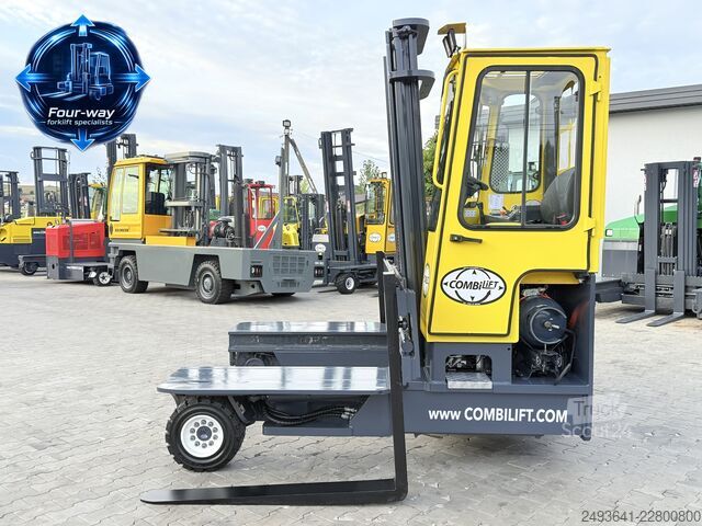 Wózek widłowy czterokierunkowy Combilift C4800 GAS DUPLEX 4040MM FREE-LIFT