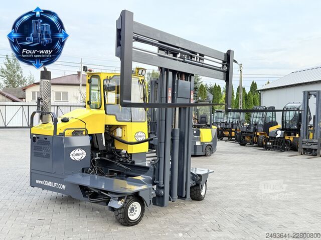 Wózek widłowy czterokierunkowy Combilift C4800 GAS DUPLEX 4040MM FREE-LIFT