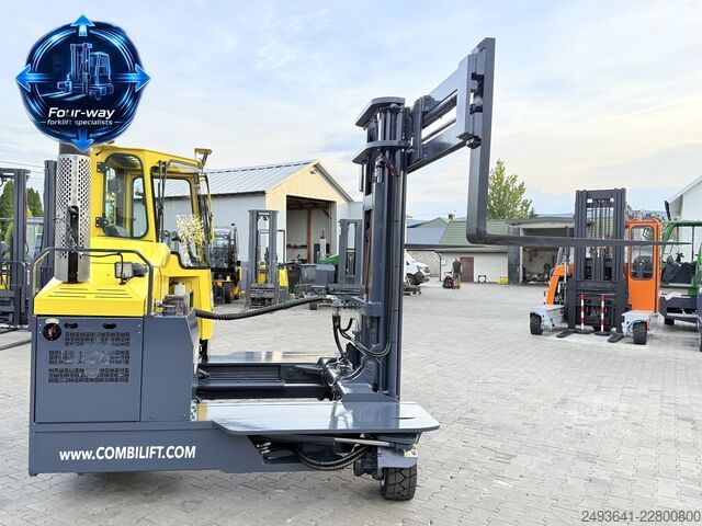 Wózek widłowy czterokierunkowy Combilift C4800 GAS DUPLEX 4040MM FREE-LIFT