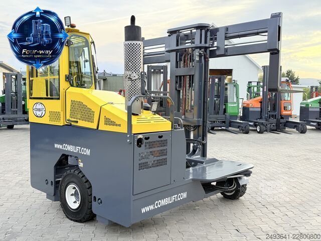 Wózek widłowy czterokierunkowy Combilift C4800 GAS DUPLEX 4040MM FREE-LIFT