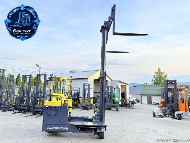 Wózek widłowy czterokierunkowy Combilift C4800 GAS DUPLEX 4040MM FREE-LIFT