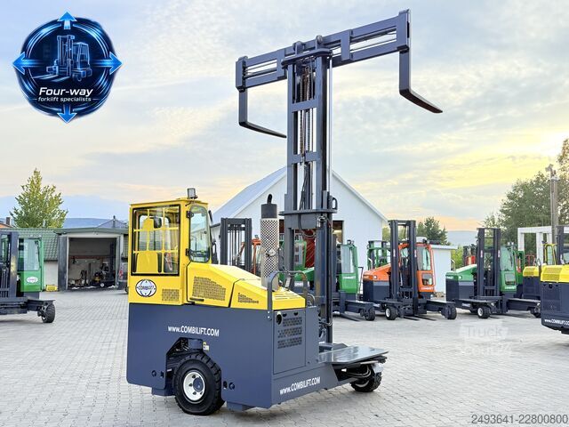 Wózek widłowy czterokierunkowy Combilift C4800 GAS DUPLEX 4040MM FREE-LIFT