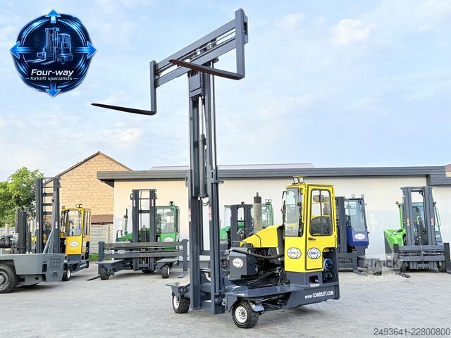 Wózek widłowy czterokierunkowy Combilift C4800 GAS DUPLEX 4040MM FREE-LIFT