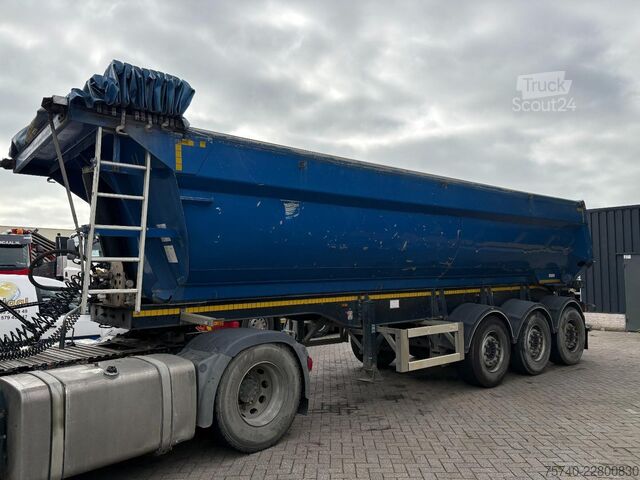 Tipper MOL - + 3X SAF AS + LIFT AS + STUUR AS + 27m3 ALUMI...