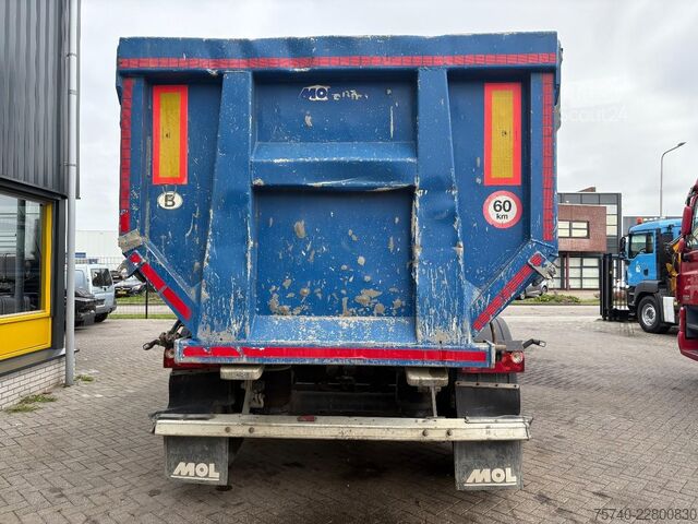 Tipper MOL - + 3X SAF AS + LIFT AS + STUUR AS + 27m3 ALUMI...