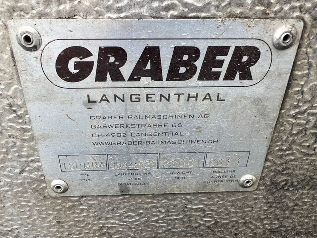 Van  Graber  Isogra Asphalt Thermosilo Mulde