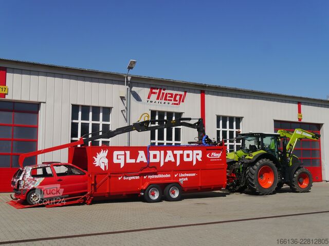 Piekabe Fliegl GLADIATOR - Löschcontainer Feuerwehr