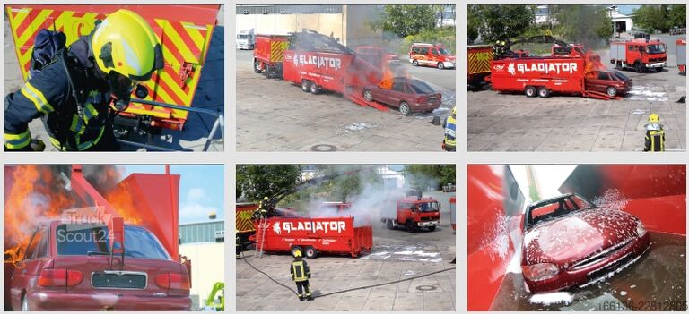 Piekabe Fliegl GLADIATOR - Löschcontainer Feuerwehr