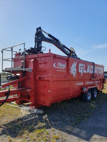 Piekabe Fliegl GLADIATOR - Löschcontainer Feuerwehr