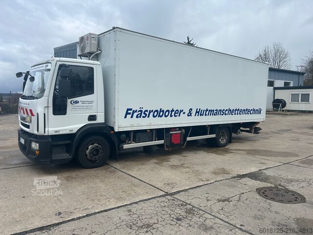 Truck with box body for sewer rehabilitation Iveco EuroCargo 120