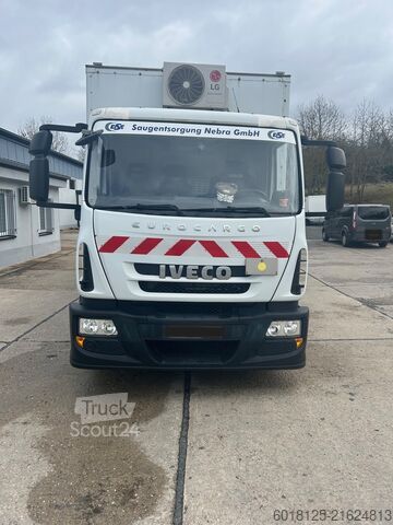 Truck with box body for sewer rehabilitation Iveco EuroCargo 120