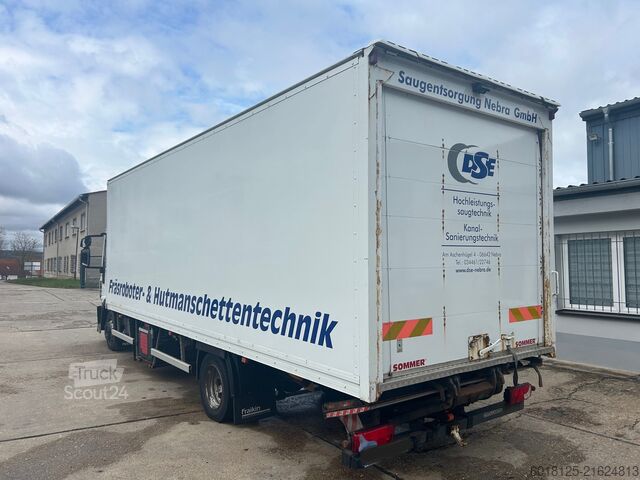 Truck with box body for sewer rehabilitation Iveco EuroCargo 120