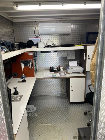 Truck with box body for sewer rehabilitation Iveco EuroCargo 120