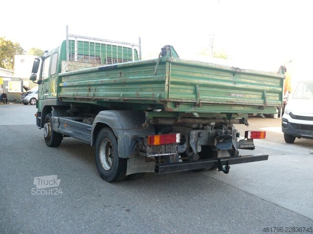 Ανατρεπόμενο φορτηγό MERCEDES-BENZ Atego 1222 Meiller 3 Seiten Kipper Doka 6 Sitze
