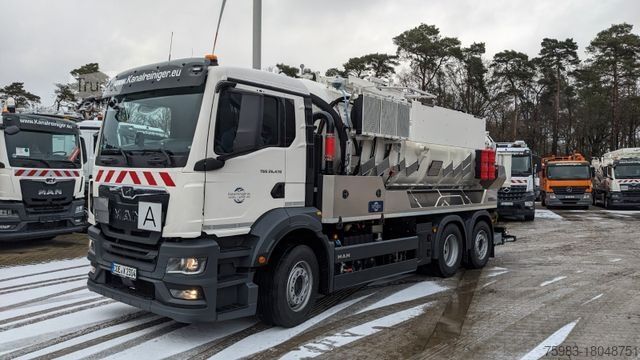 Vacuum tank truck MAN TGS 26.470 6x2 KROLL ADR-Sauger